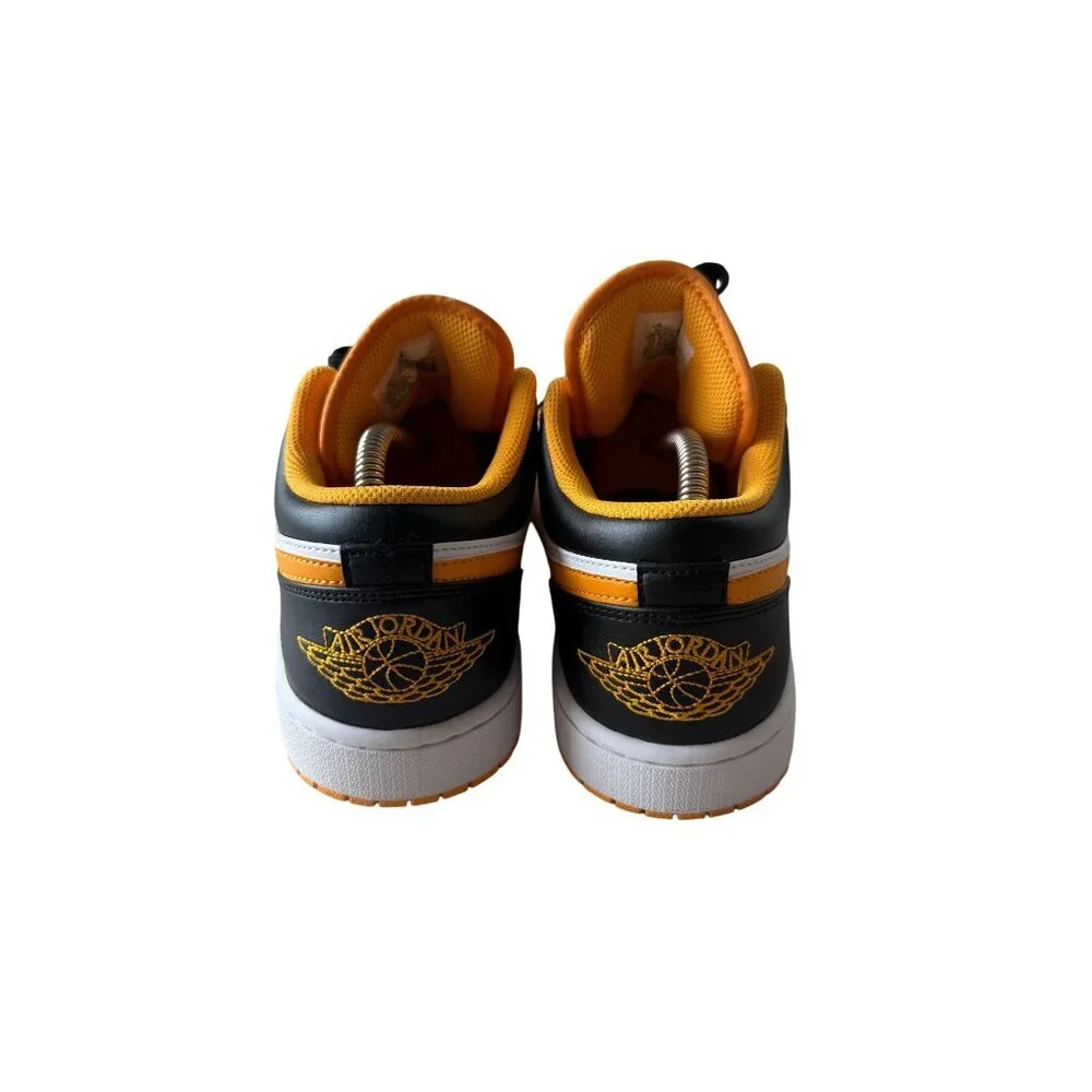 Nike Air Jordan 1 Low Taxi Yellow Shoes Size 9 Basketball Sneakers 553558-701